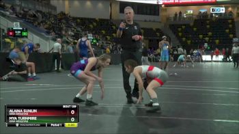 101 lbs Cons. Semi - Alaina Sunlin, Iowa Wesleyan vs Mya Turnmire, Iowa Wesleyan