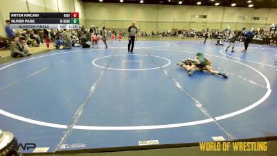 75 lbs Quarterfinal - Bryer Kincaid, Regulators 9U 2 vs Oliver Page, Potentially Dangerous