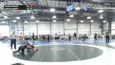 145 lbs Rr Rnd 2 - Andrew Ramirez, Gold Standard Black - HSB vs Simeon Hammett, Trinity Top Team - HSB