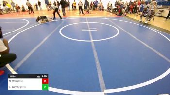 85 lbs Final - Nyjah Wood, Bentonville Wrestling Club vs Ej Turner Jr, Pin-King All Stars