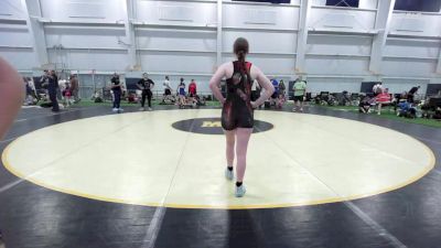 117.4-129 lbs Quarterfinal - Arianna Tucker, WV vs Paityn Clower, WV