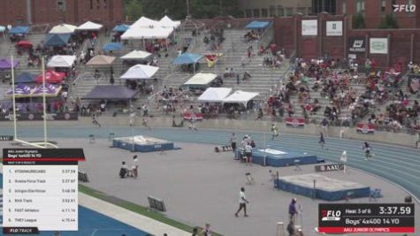 2026 AAU Junior Olympic Games - Youth Boys' 4x400m Relay, Semi-Finals 4 - Age 14
