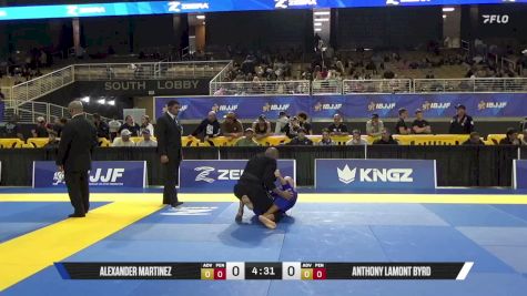 ANTHONY LAMONT BYRD vs ALEXANDER MARTINEZ 2026 Pan Jiu Jitsu IBJJF Championship