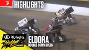 Highlights | 2024 Kubota HLR Double Down Duels at Eldora Speedway