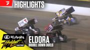 Highlights | 2024 Kubota HLR Double Down Duels at Eldora Speedway