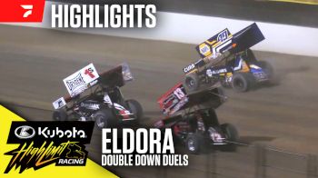 Highlights | 2024 Kubota HLR Double Down Duels at Eldora Speedway