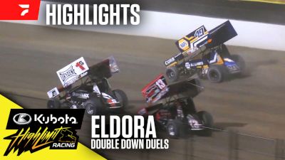 Highlights | 2024 Kubota HLR Double Down Duels at Eldora Speedway