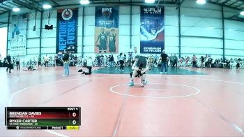130 lbs Rd# 2 10:30am Friday - Brendan Davies, Westshore D.S. vs Ryker Carter, VA Team Predator