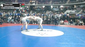 7A 190 lbs 1st Place Match - Gavin Whiteside, Enterprise HS vs Cooper Cook, Vestavia Hills