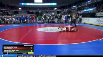 7 lbs Quarterfinal - Camden Tipton, Oak Mountain vs Bradley Hastings, Hewitt-Trussville