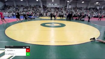 160 lbs Semifinal - Latrell Schafer, GA vs Gage LaPlante, NY