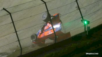 Gio Scelzi Crashes Out Of the Lead At Eldora Speedway Joker's Jackpot