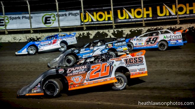Sprint Car-Styled Huset's Speedway A Handful For Lucas Oil Late Model Stars