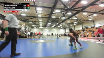 133 lbs Semifinal - Nasir Christion, Manchester vs Kaleb Salazar, Manchester