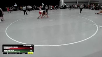 215 lbs Cons. Round 2 - Rex Hoover, Auburn Area Wrestling Club vs Gregorio Duron, Minnesota