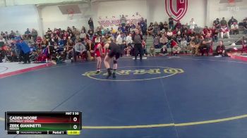 144 lbs Cons. Round 1 - Caden Moore, Steamboat Springs vs Zeek Gianinetti, Meeker