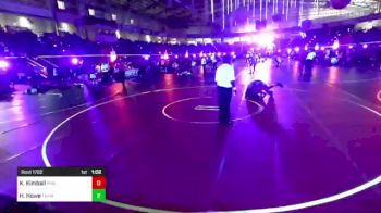 126 lbs Round Of 16 - Keigo Kimball, Pine Creek vs Holden Howe, Team Montana