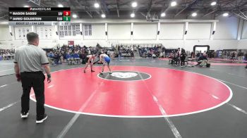 144 lbs Round Of 32 - Mason Sassu, Xavier vs Jared Goldstein, Fairfield Ludlowe