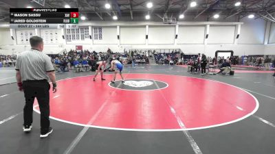 144 lbs Round Of 32 - Mason Sassu, Xavier vs Jared Goldstein, Fairfield Ludlowe