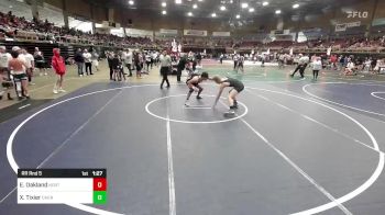 144 lbs Rr Rnd 5 - Eli Oakland, North Montana WC vs Xzavier Tixier, Cherry Creek