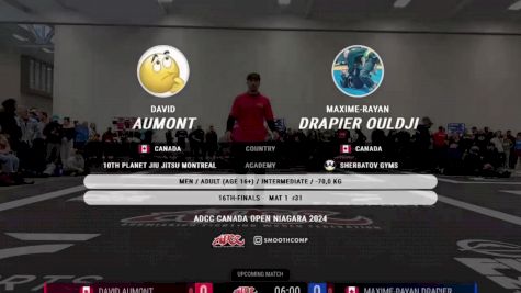 David Aumont vs Maxime-Rayan Drapier Ouldji 2024 ADCC Niagara Open