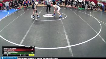 144 lbs Champ. Round 1 - Tristan Johns, Bishop Gorman HS vs Austin DelReal, Desert Pines