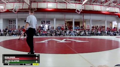 174 lbs Semifinal - Dejon Glaster, Millikin vs Ryan Riser, Wisconsin-Whitewater