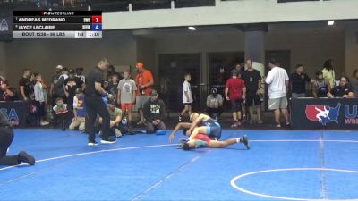 98 lbs Cons. Sub-semis - Andreas Medrano, Suples Wrestling Club vs Jayce Leclaire, X-Factor Elite Wrestling