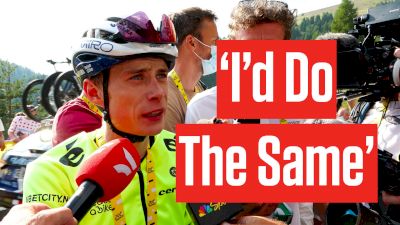 Jonas Vingegaard Doesn't Blame A Dominant Tadej Pogacar - Tour de France 2024
