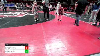 67 lbs Consi Of 8 #2 - Kyler Miller, Glenpool Warriors vs Creed Houston, Skiatook Youth Wrestling