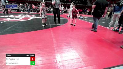 67 lbs Consi Of 8 #2 - Kyler Miller, Glenpool Warriors vs Creed Houston, Skiatook Youth Wrestling