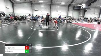 80 lbs Rr Rnd 3 - Levi Moore, Forsyth Central Wrestling vs Bentley Day, John Wayne Corcoran Wrestling Association