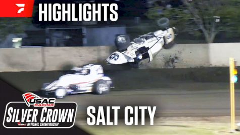 Highlights | 2024 USAC Silver Crown at Salt City Speedway