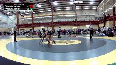 120 lbs Quarterfinal - McKenna Wilson, Tulsa Union High School vs Angelina Gochis, Kaneland HS