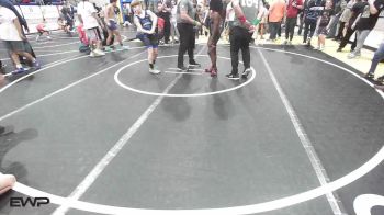 85 lbs Rr Rnd 4 - Zavion Love, HURRICANE WRESTLING ACADEMY vs Crew Card, Tulsa Blue T Panthers