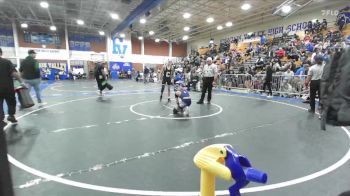 120 lbs Champ. Round 2 - Christopher Roos, Calabasas vs David Arzate, Ramona