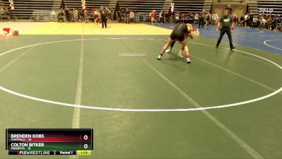 150 lbs Quarterfinal - Brenden Kobs, Chatfield vs Colton Bitker, Minneota