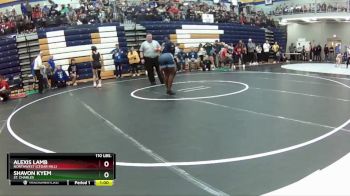 110 lbs. Cons. Round 2 - Shavon Kyem, St. Charles vs Alexis Lamb, Northwest (Cedar Hill)