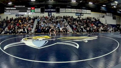 165 lbs Semifinal - Nick Novak, St. Cloud State vs Leo Mushinsky, UMary