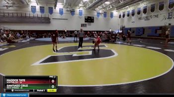 113 lbs Round 4 (10 Team) - Maddox Tate, Scottsbluff vs Santiago Cruz, Rock Springs