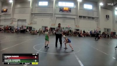 48 lbs Round 1 (6 Team) - Korbin Parker, OMP vs Easton Sanders, Contenders WA Green