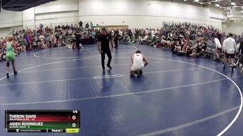 175 lbs Finals (8 Team) - Theron Davis, Oklahoma Elite vs Aiden Rodriguez, Illinois Gold