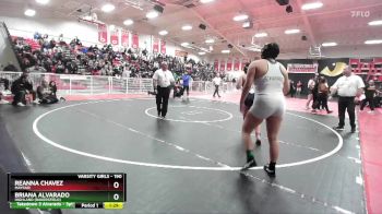 190 lbs Semifinal - Briana Alvarado, Highland (Bakersfield) vs Reanna Chavez, Mayfair