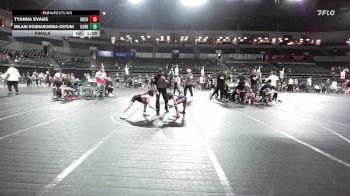 60 lbs Final - Tyanna Evans, Orchard South WC vs Milani Donnarumma-Ostuni, Cordoba Trained