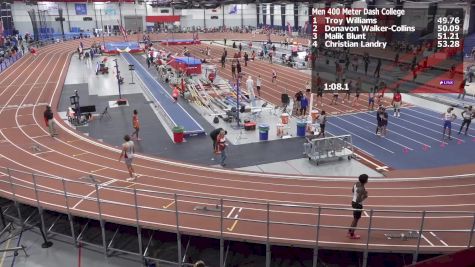 Men's 400m, Finals 8