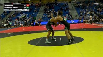 184 lbs Cons. Round 5 - Ryan Clink, Cal Poly vs Christian Smoot, Utah Valley University