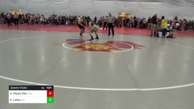 189 lbs Quarterfinal - Hommy Perez Vila, York vs Conrad Long, Mifflintown