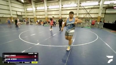 285 lbs 1st Place Match - Shilo Jones, ID vs Jacob Acedo, AZ