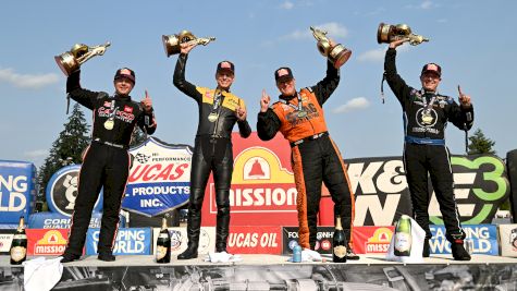 Torrence, Prock, Coughlin Jr., and Van Sant Collect NHRA Seattle Wallys