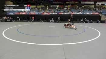 180 lbs 3rd Place Match - Kathryn Hingano, Southern Oregon vs Reka Busa, Life